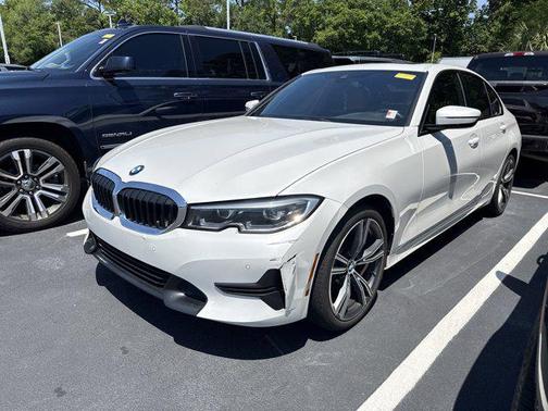 Mineral White Metallic 2022 BMW 330 330i