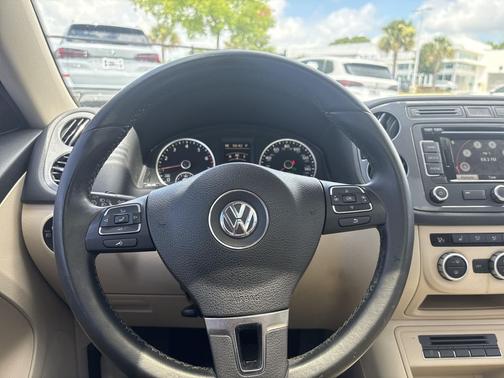 Pure White 2015 Volkswagen Tiguan 4MOTION Auto SEL