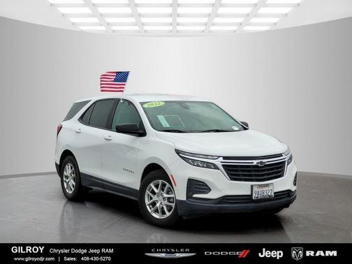 Summit White 2022 Chevrolet Equinox LS