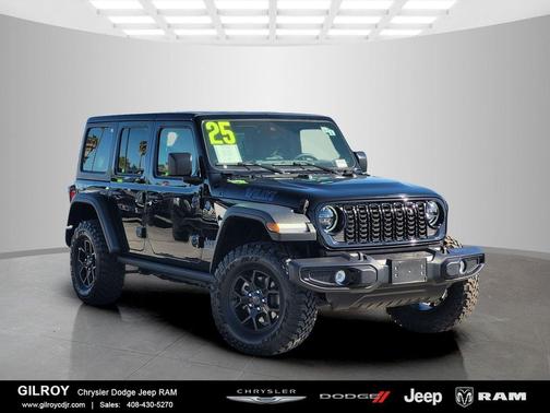 2025 Jeep Wrangler 4xe Willys