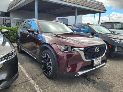 Soul Red Crystal Metallic 2024 Mazda CX-90 PHEV Premium