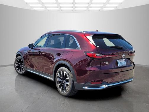 Soul Red Crystal Metallic 2024 Mazda CX-90 PHEV Premium