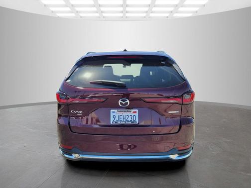 Soul Red Crystal Metallic 2024 Mazda CX-90 PHEV Premium
