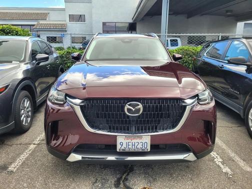 Soul Red Crystal Metallic 2024 Mazda CX-90 PHEV Premium