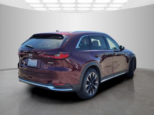 Soul Red Crystal Metallic 2024 Mazda CX-90 PHEV Premium