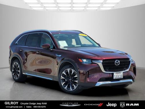 Soul Red Crystal Metallic 2024 Mazda CX-90 PHEV Premium