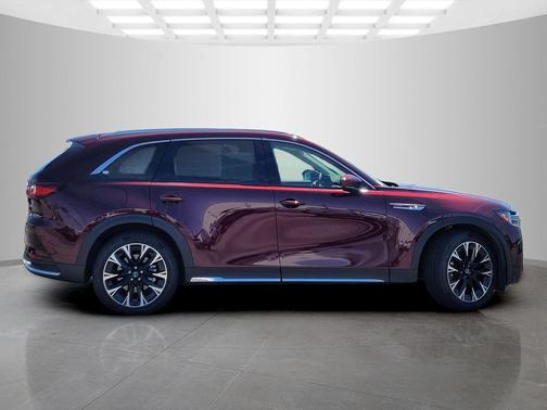 Soul Red Crystal Metallic 2024 Mazda CX-90 PHEV Premium
