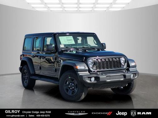 Black Clearcoat 2026 Jeep Wrangler Sport