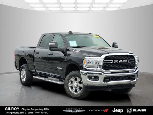Diamond Black Crystal Pearlcoat 2024 RAM 2500 Big Horn Crew Cab 4x4 6'4' Box