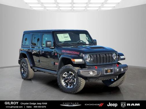 Black Clearcoat 2026 Jeep Wrangler Rubicon