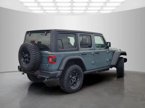 Gray 2026 Jeep Wrangler Willys