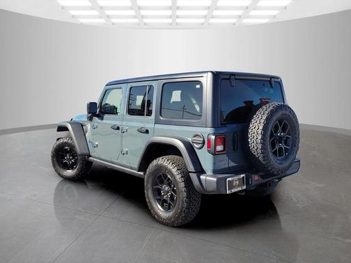 Gray 2025 Jeep Wrangler 4xe Willys