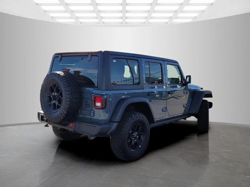 Gray 2025 Jeep Wrangler 4xe Willys