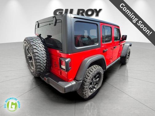 Red Clearcoat 2025 Jeep Wrangler Willys