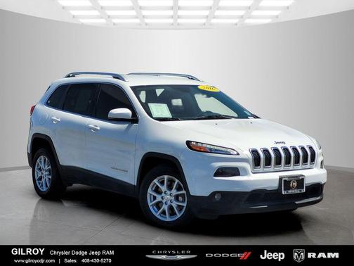Bright White Clearcoat 2016 Jeep Cherokee Latitude