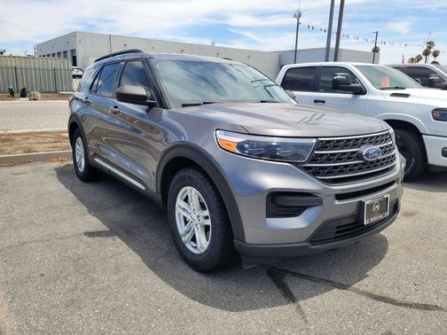 Gray Metallic 2021 Ford Explorer XLT