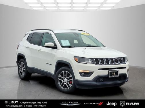 White Clearcoat 2017 Jeep New Compass Latitude