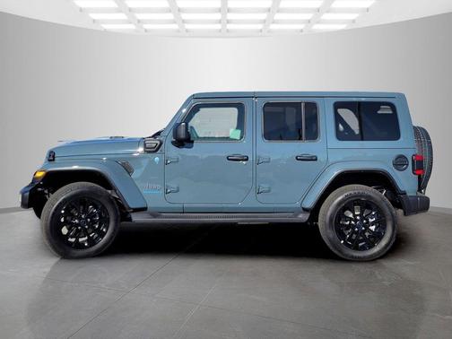 Gray 2025 Jeep Wrangler 4xe Sahara
