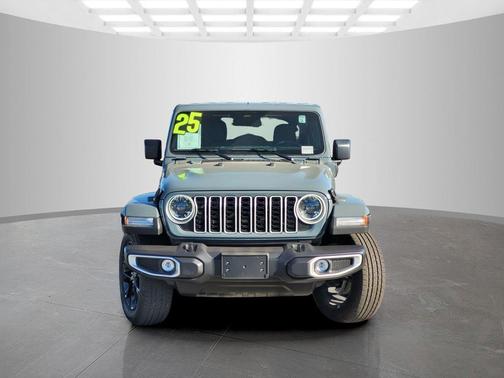 Gray 2025 Jeep Wrangler 4xe Sahara