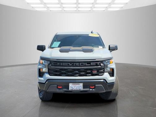 Slate Gray Metallic 2024 Chevrolet Silverado 1500 Custom Trail Boss