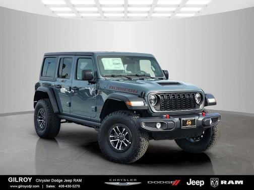Gray 2026 Jeep Wrangler Rubicon