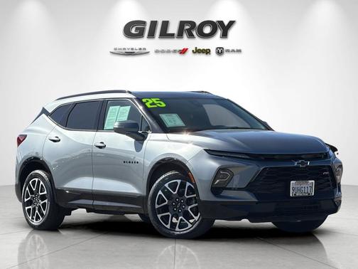 Sterling Gray Metallic 2025 Chevrolet Blazer RS