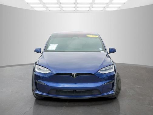 Deep Blue Metallic 2022 Tesla Model X Dual Motor All-Wheel Drive