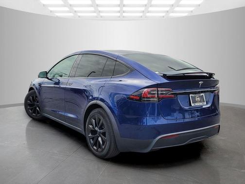 Deep Blue Metallic 2022 Tesla Model X Dual Motor All-Wheel Drive