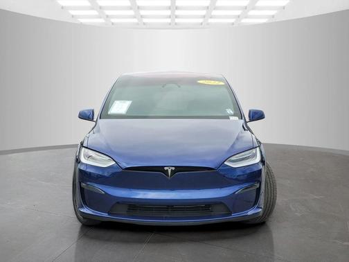 Deep Blue Metallic 2022 Tesla Model X Dual Motor All-Wheel Drive