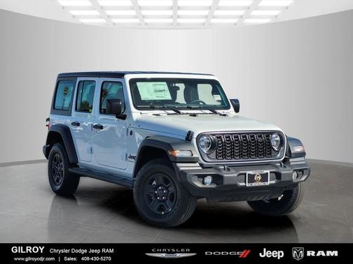 White 2026 Jeep Wrangler Sport