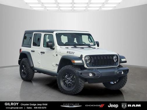 Bright White Clearcoat 2026 Jeep Wrangler Willys