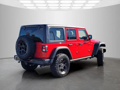 Firecracker Red Clearcoat 2026 Jeep Wrangler Willys
