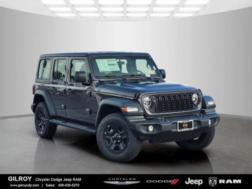 Granite Crystal Metallic Clearcoat 2026 Jeep Wrangler Sport