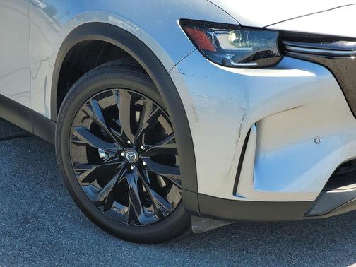 Sonic Silver 2025 Mazda CX-90 3.3 Turbo Premium Sport