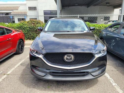 Jet Black Mica 2021 Mazda CX-5 Touring