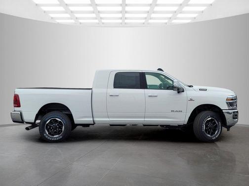 Bright White Clearcoat 2026 RAM 2500 Laramie Mega Cab 4x4 6'4' Box