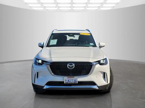 Rhodium White Premium 2024 Mazda CX-90 PHEV Premium Plus