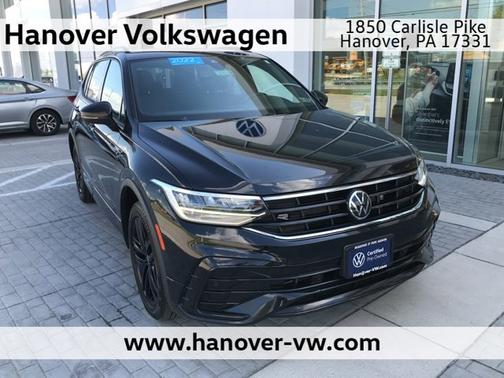 2022 Volkswagen Tiguan 2.0T SE R-Line Black