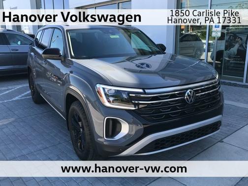 Pure Gray 2025 Volkswagen Atlas 2.0T Peak Edition