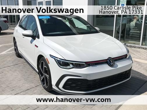 Opal White Pearl Effect 2024 Volkswagen Golf GTI 2.0T SE