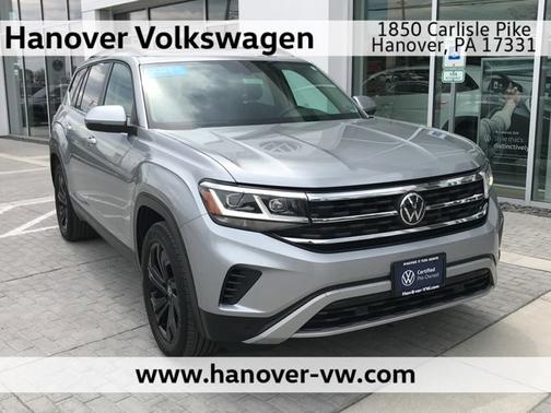 Pyrite Silver Metallic 2023 Volkswagen Atlas 3.6 SE w/ Technology