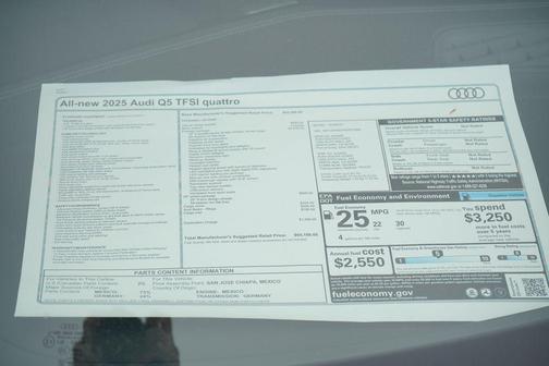 2025 Audi Q5 Prestige