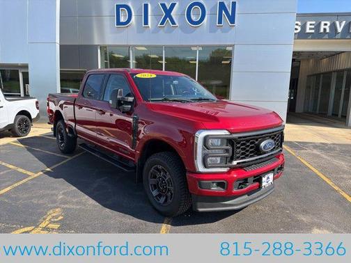 Rapid Red Metallic Tinted Clearcoat 2024 Ford F-250 Lariat