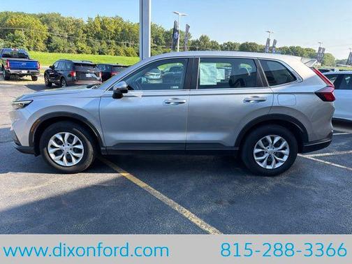 Lunar Silver Metallic 2023 Honda CR-V LX AWD