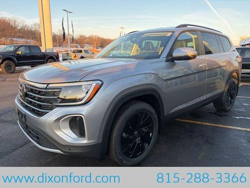 Silver Mist Metallic 2026 Volkswagen Atlas 2.0T SE w/Technology 4MOTION