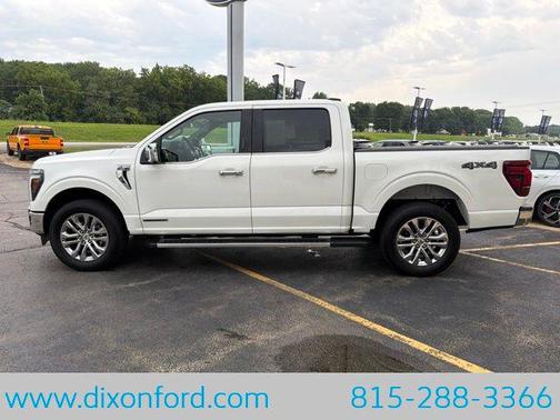 White 2024 Ford F-150 Lariat