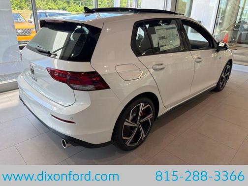 opal white pearl 2026 Volkswagen Golf GTI 2.0T SE DSG