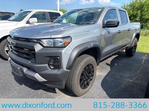 Sterling Gray Metallic 2024 Chevrolet Colorado Trail Boss