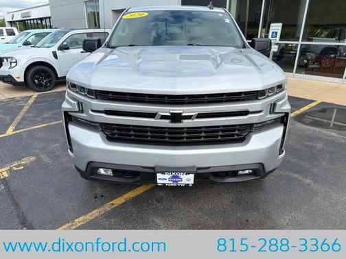 Silver Ice Metallic 2020 Chevrolet Silverado 1500 RST