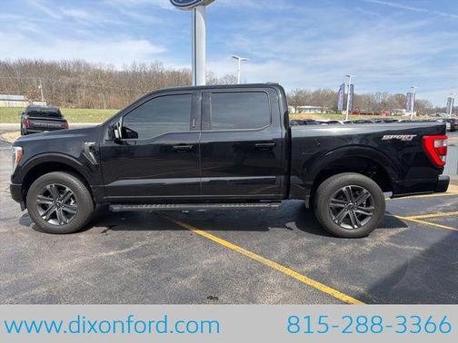 Agate Black Metallic 2023 Ford F-150 Lariat